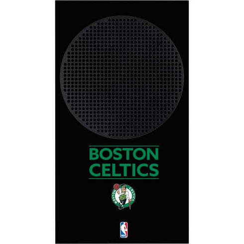 NBA Boston Celtics Standard - Black Xbox Series S Console Skin